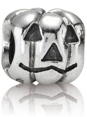 Authentic Pandora Jack O Lantern Halloween Pumpkin Charm # 790393